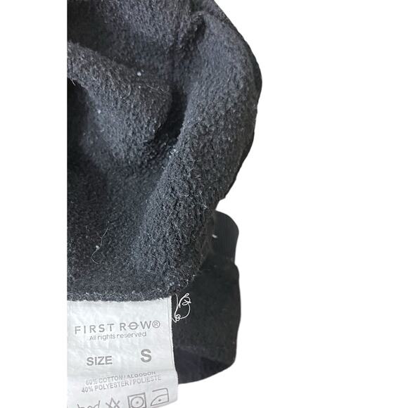 First Row Sweatshirt Hoodie Black Small Multicolor y2k Whimsygoth Streetwear - Picture 8 of 10